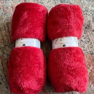 Red throw blankets. Brand New.